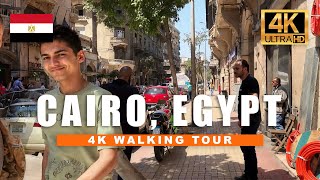 4K Cairo Walking Tour Explore El Gaish amp El Attaba Market in Old Cairo Egypt  4K HDR 60fps [upl. by Nehttam]