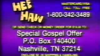 1990 Hee Haw Gospel Quartet Album Commercial [upl. by Mathews]