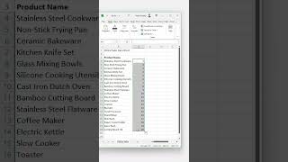 From Chaos to Order Reverse an Unsorted List in Excel shorts [upl. by Job]