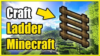 How to Climb Ladders in Minecraft [upl. by Audres]