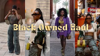 Fall Black Owned Business Haul  Andrea Iyamah Aseye Studio Hanifa Brandon Blackwood amp More [upl. by Aimo]