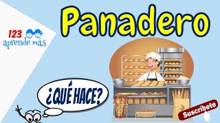 Oficio del PANADERO para niños explicación [upl. by Ahsiekin]