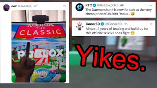 The Roblox Community HATES The Classics Ending [upl. by Rauch]