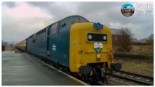 Deltic 55022 Royal Scotts Grey “Heart of Wales Explorer”  4K Remaster [upl. by Ettenrahs129]