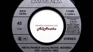 Aretha Franklin  Ever Changing Times  What Did You Give  7quot DJ Promo Germany  1991 [upl. by Formica]