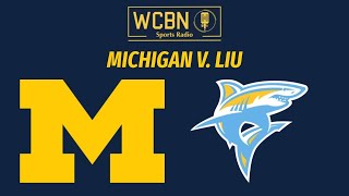 Womens Basketball Michigan Wolverines vs Long Island Sharks [upl. by Ttenneb]