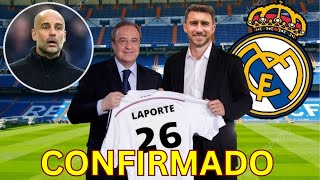 Acuerdo por Laporte 12 millones para que el Madrid le fiche en enero [upl. by Airemahs]