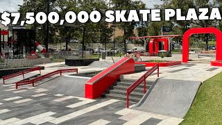 SYDNEYS NEW 75 MILLION SKATEPARK [upl. by Rowland658]