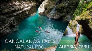 CANCALANOG FALLS  ALEGRIA CEBU [upl. by Enirahtac]