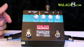 GLAB BC1 Boosting Compressor  Demo Español [upl. by Ylrac]