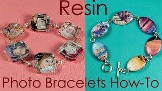 How To Make a Resin Photo Bracelet [upl. by Nosrej]