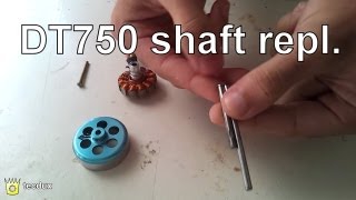 Replacing DT750 DT700 DT900 DT1000 shaft [upl. by Ajed]