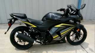 2012 Ninja 250 Lowered By Mainland Cycle Center [upl. by Akemehc209]