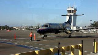 United ExpressOperated by Skywest Embraer EMB120ER Brasilia【N233SW】 Taxi to the spotKCRQ [upl. by Boorer]