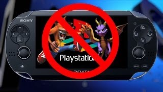 Sony Locked Only Crash amp Spyro Games On PS Vita [upl. by Leirrad]