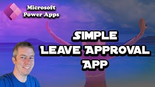 Simple Leave Request App for Teams  Power Apps or List Form [upl. by Aissila141]