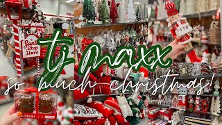 🎄2023 TJ MAXX CHRISTMAS DECOR SHOP WITH ME  NEW 2023 CHRISTMAS DECOR  TJ MAXX [upl. by Idel]