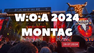 Wacken Open Air  WOA 2024 Montag Anreisetag [upl. by Madge751]