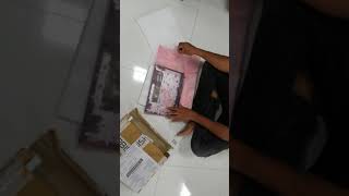 unboxing of LENOVO B5070 laptop touchpad palmrest top case XFURBISH review product [upl. by Loris]