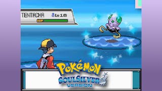 LIVE Shiny Tentacool after 4750 REs in SoulSilver Phase 1 [upl. by Aihseyt]