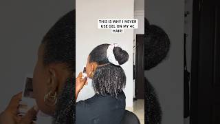 THIS IS WHY I NEVER USE GEL ON MY 4C HAIR [upl. by Mita]