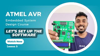 Atmel AVR  Software Installation  Lesson 3  Sinhala [upl. by Ecirtaemed]