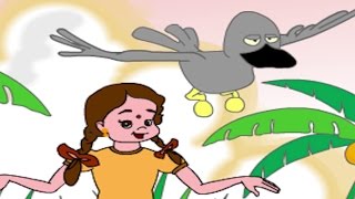 Kakka Pari  Crow  Nursery Rhymes in Malayalam [upl. by Phio156]