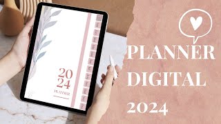 PLANNER INTERATIVO DIGITAL 2024 [upl. by Nooj]