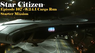 Star Citizen  Episode 167  3241 Cargo Run Starter Mission [upl. by Rebah771]