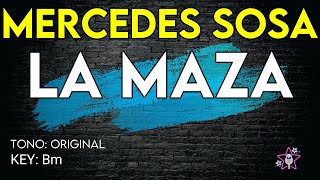 Mercedes Sosa  La Maza  Karaoke Instrumental [upl. by Sialac146]