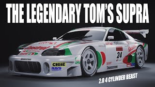 The Story of the Castrol TOMs Supra a 4 Cylinder Legend [upl. by Kcirtapnaes269]