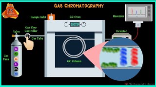 Gas Chromatography  GC Instrumentation  Gas Chromatography Animation  GC [upl. by Carder]