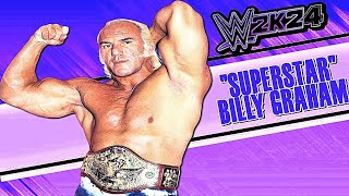 WWE 2K24  quotSuperstarquot Billy Graham Signatures and Finishers [upl. by Einhoj651]