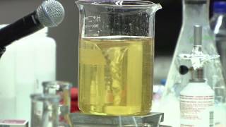 BriggsRauscher Reaction  MIT Chemistry Behind the Magic [upl. by Osanna]