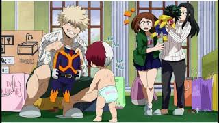 Kacchako  QUIRKY BABY SAGA Bakugo x Ochako  DailyKrumbs  MHA Fan Comics amp Animation [upl. by Aielam]