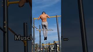 They are to eazyy rate this muscleups transformation from 110 calisthenics motivation [upl. by Leamsi374]