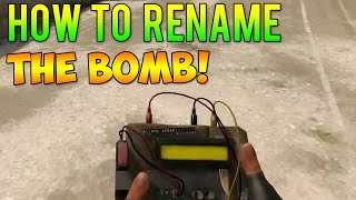 CS GO  How to Rename The Bomb  Get C4 In Your Inventory [upl. by Shabbir]