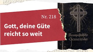 AGB 218  Gott deine Güte reicht so weit [upl. by Jahdal]