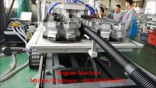 DWC Pipe Machine  Double Wall Corrugated HDPE Pipe Machine [upl. by Enytsirk256]