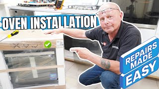 Installing A BuiltIn Electric Oven Without Help StepbyStep Tutorial on Beko Cooker Installation [upl. by Adnirb]