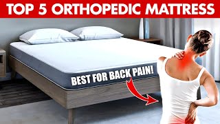 Top 5 Best Orthopedic Mattress In India 2024⚡ Best Orthopedic Mattress Under 5000⚡ Prices amp Reviews⚡ [upl. by Therine]