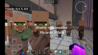 Encerramento do MC2 com Levi Martins vilager 291124 TV Globo minecraft Avrin City primeiro [upl. by Pessa79]