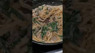 Spätzle Hack Pfanne  mit Spinat [upl. by Otcefrep]