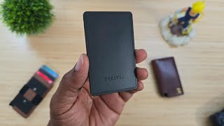 Never Lose Your Wallet Again Ekster Finder CardLeather Wallets [upl. by Seuguh]