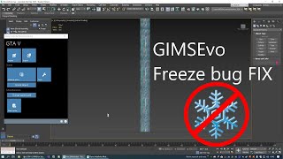 GimsEVO freeze bug temporary FIX  GTA 5 modeling [upl. by Novat]