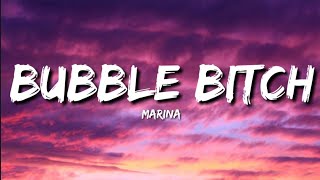 Marina  Bubblegum Bitch Lyrics quotIm Gonna Pop Your Bubblegum Heartquot Tiktok Song [upl. by Eduam]