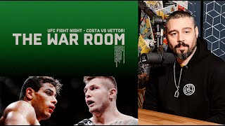 PAULO COSTA VS MARVIN VETTORI  THE WAR ROOM DAN HARDY BREAKDOWN EP 144 [upl. by Rehtaeh]