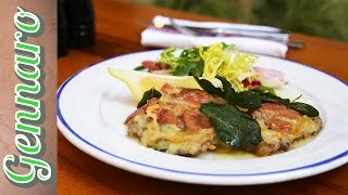 Veal Escalope Recipe with Gennaro [upl. by Layton]