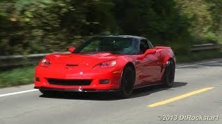 715 HP Livernois Corvette ZR1 Ride INCREDIBLE [upl. by Irbua]