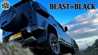 BEAST In BLACK  premium Edition Defender pushed to its limits [upl. by Eckhardt]